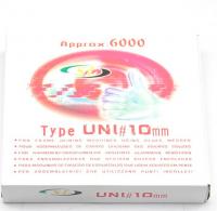 Скобы UNI 10 (SL) цветная  упаковка  Китай